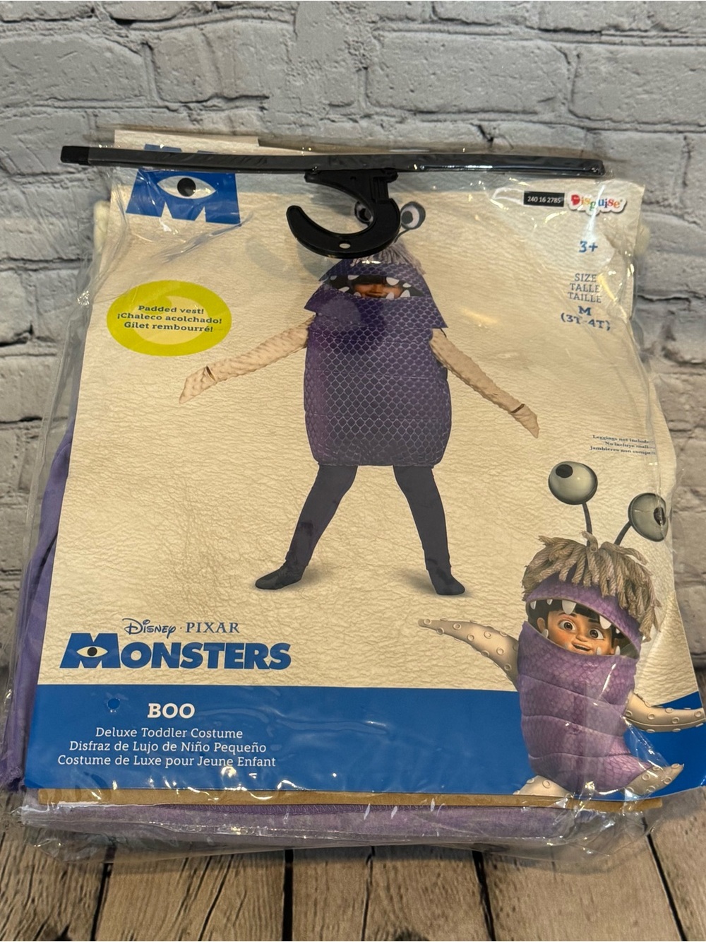 Disney Monsters Inc Boo Kids Halloween Costume